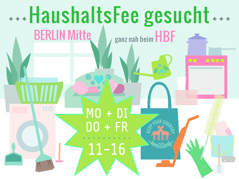 Haushaltshilfe wanted